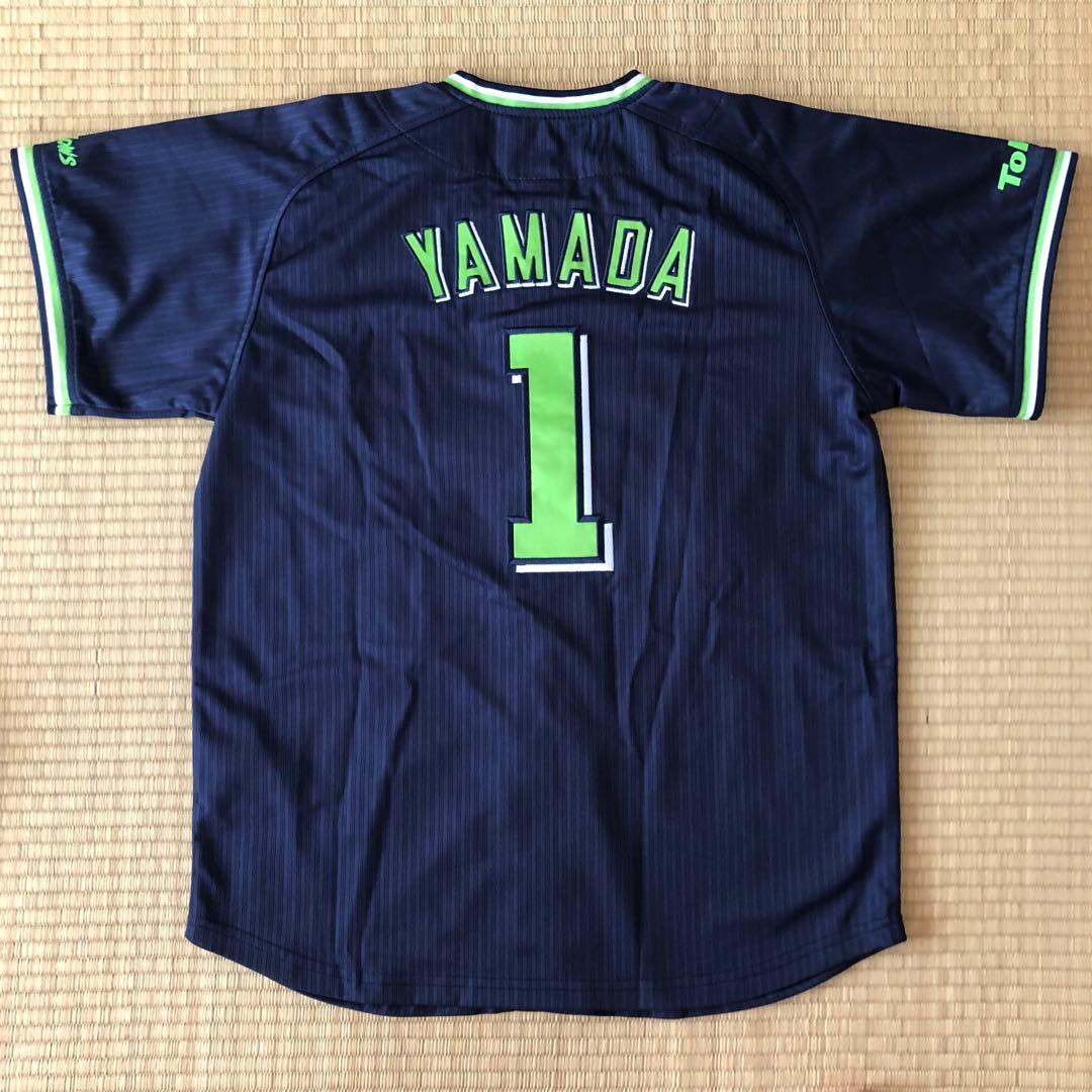 東京ヤクルトスワローズ 山田哲人選手 レプリカユニフォーム　ビジター　S