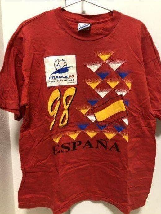 スペイン代表 Tシャツ（現地購入）フランスワールドカップ 98