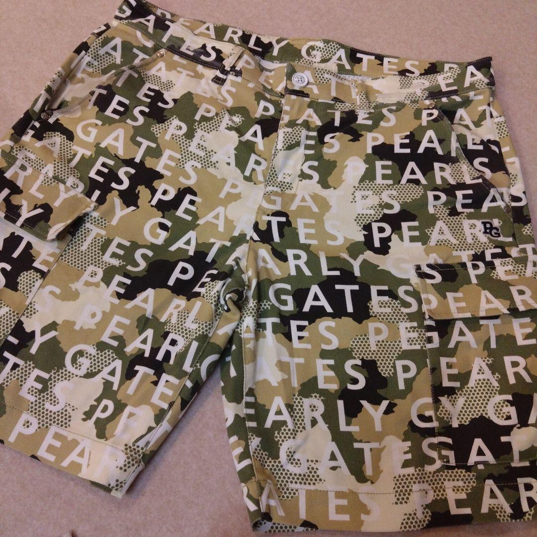 ★PEARLY GATES★ ロゴハーフパンツ サイズ6　2点セット　迷彩柄