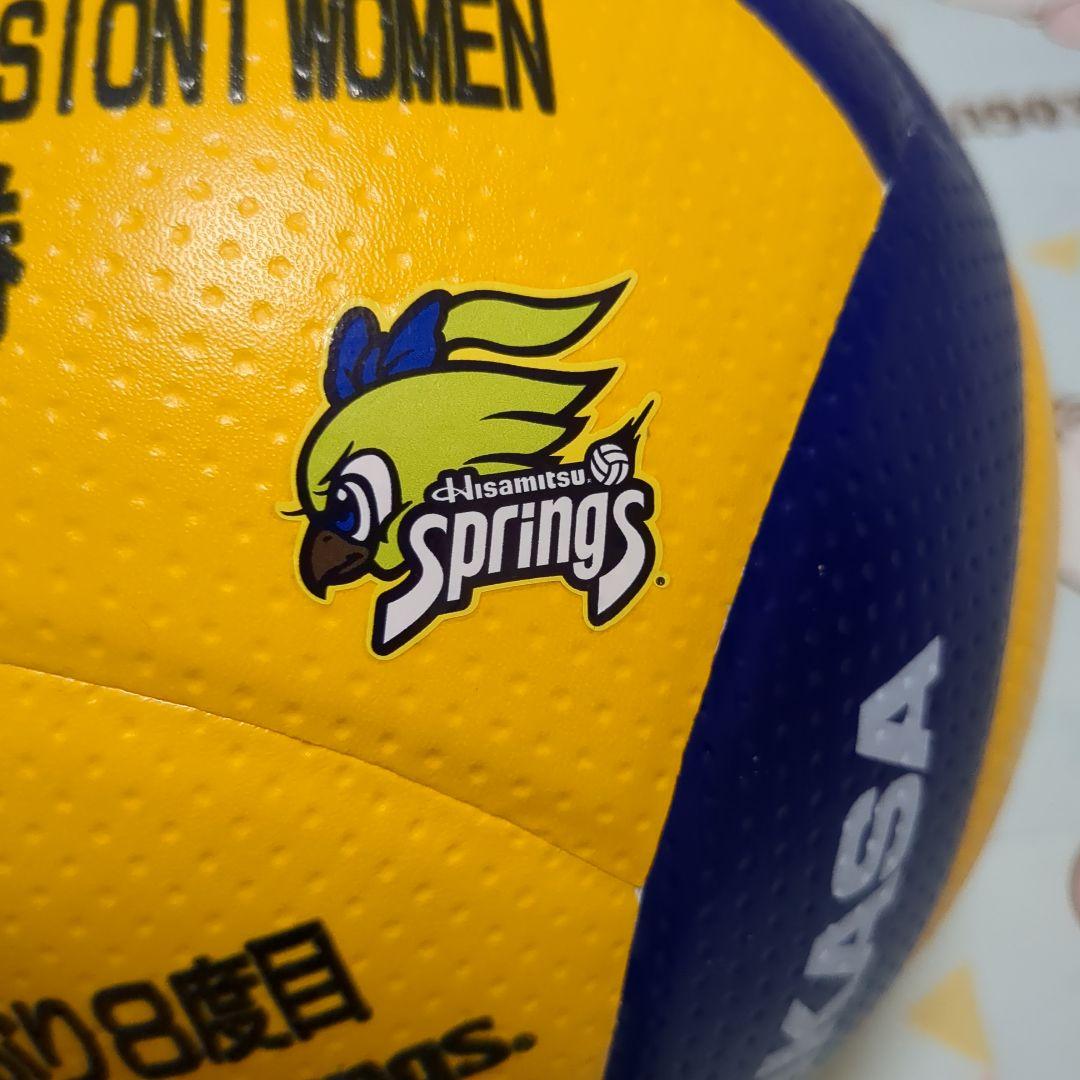 最終価格❣️久光スプリングス☘️優勝記念✨未使用稀少品☘️V.LEAGUE公式球