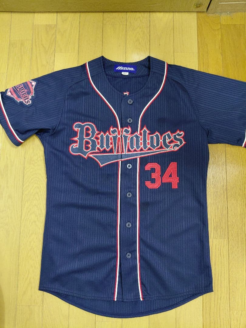 オリックス　吉田正尚　34　座右の銘直筆サイン入り　ハイクオリティユニフォーム