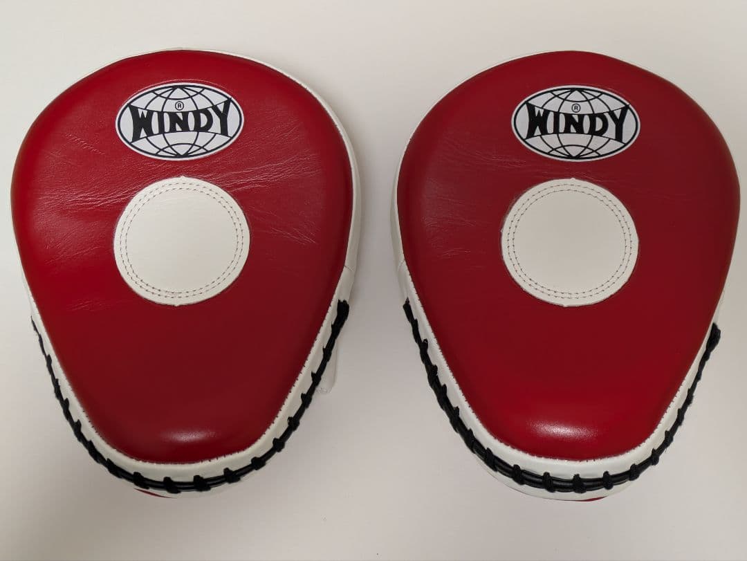 WINDY PP-10 パンチングミット 赤/白 新品未使用