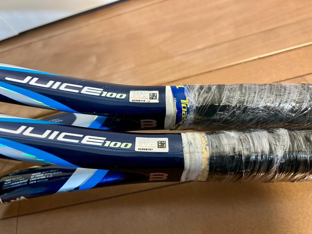 2本セット Wilson BLX JUICE 100 G2