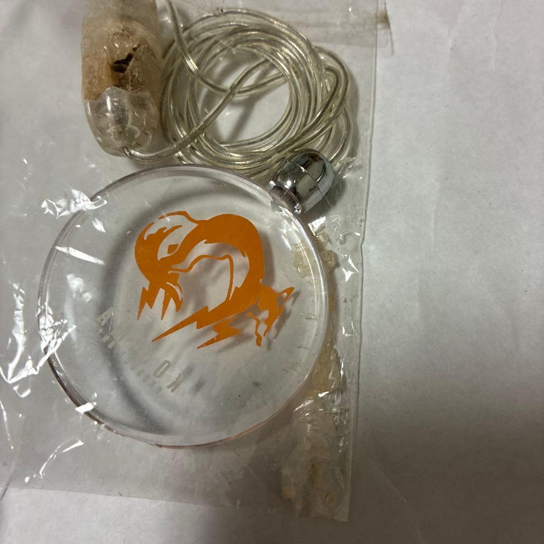 L GEAR SOLID ストラップ ドッグタグ　特典メモ帳 スネーク