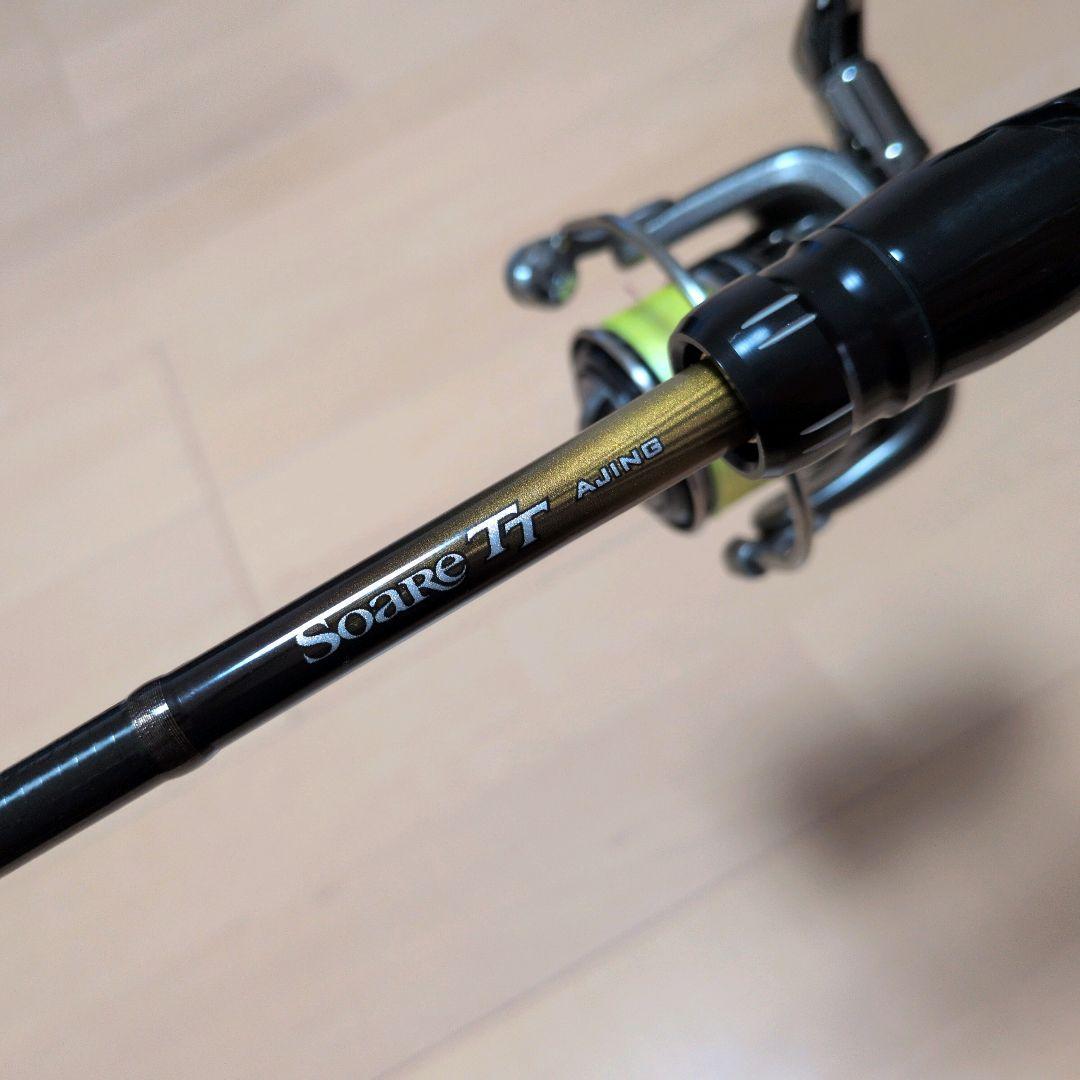 アジング　メバリング　ロッド　シマノ　ソアレTT　リール　本体　セット