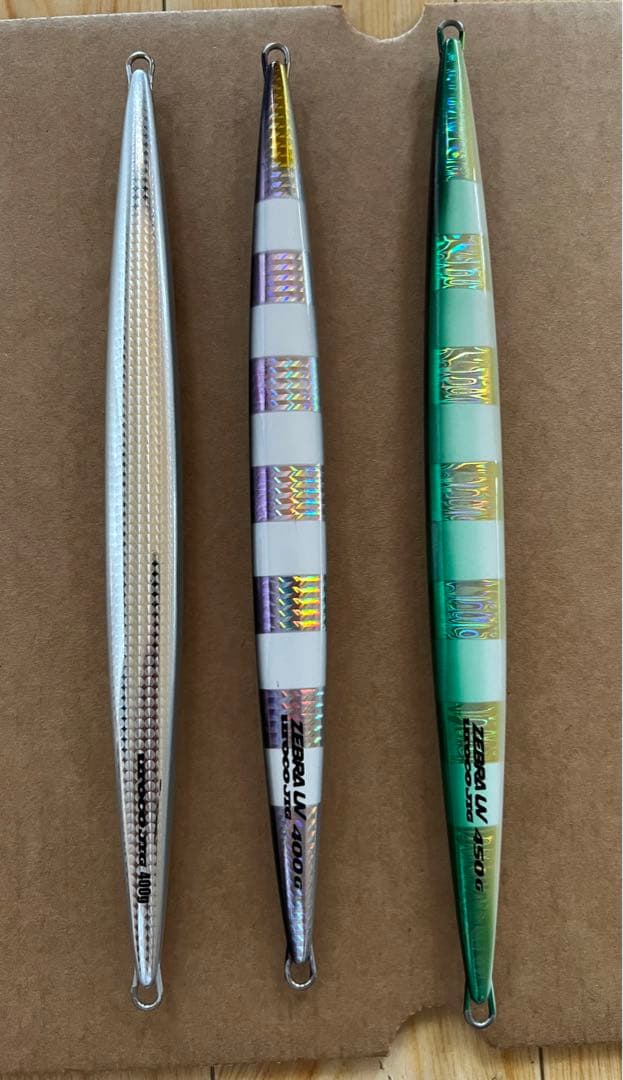 ウロコジグ400g2本450g1本セット販売