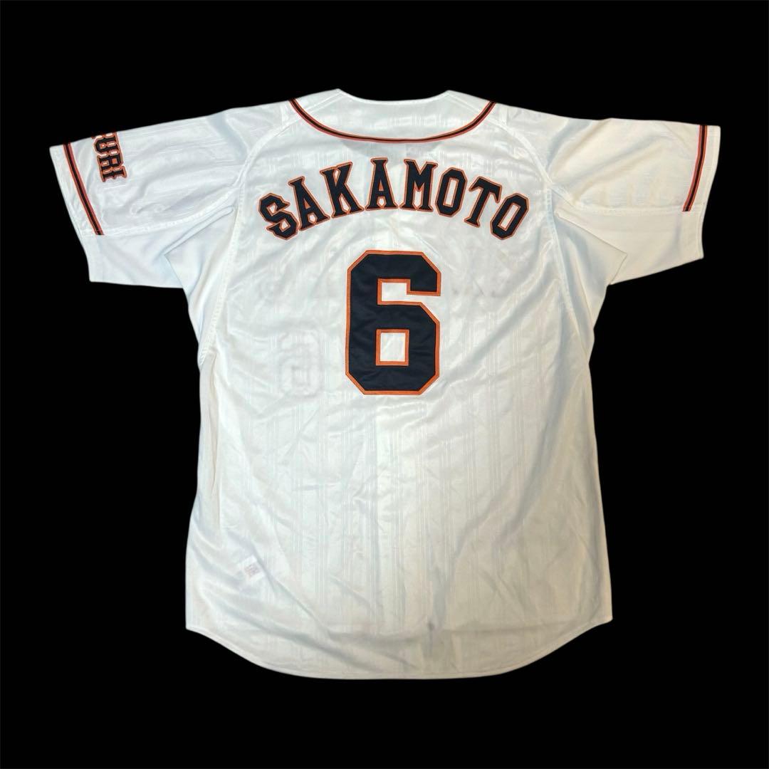 読売ジャイアンツ　坂本勇人　アディダス　フル刺繍　レプリカユニフォーム　サイズL
