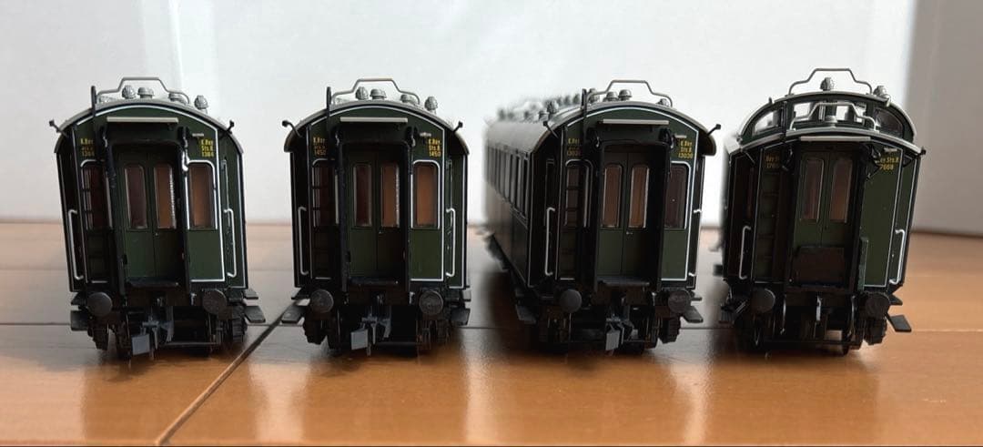 ROCO K.Bay.Sts.B. バイエルン鉄道 客車4両