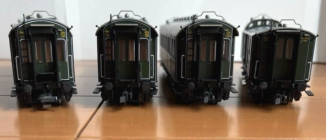 ROCO K.Bay.Sts.B. バイエルン鉄道 客車4両