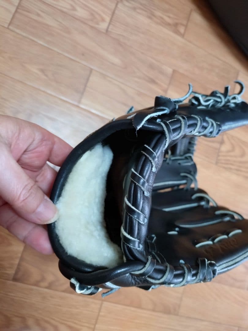 硬式野球グローブ 黒