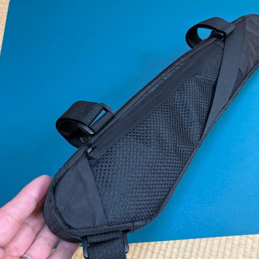 ハンドメイド　フレームバッグeco-pak ブラック　39.5cm