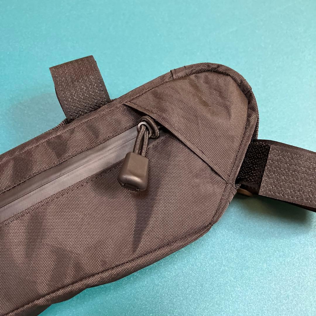 ハンドメイド　フレームバッグeco-pak ブラック　39.5cm
