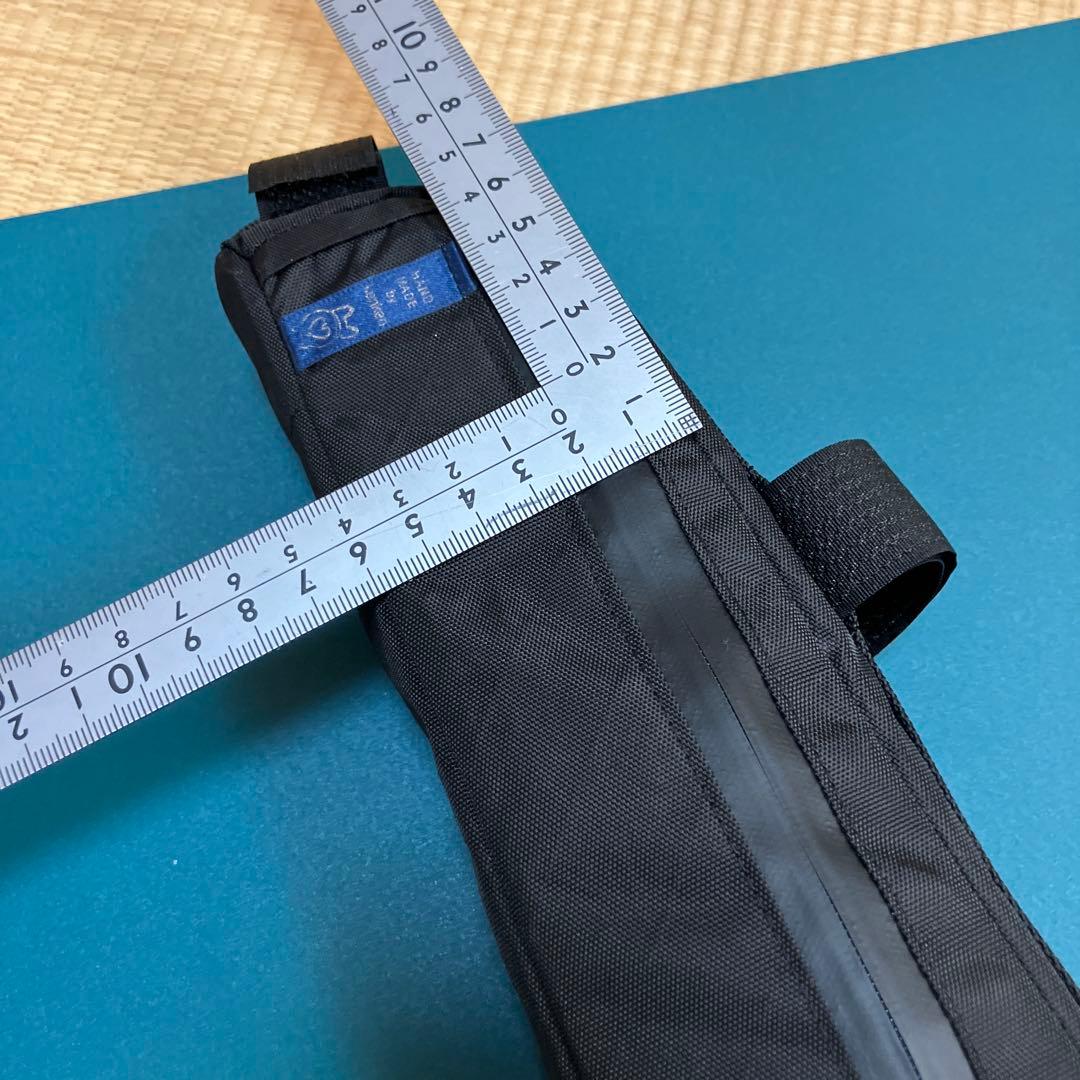 ハンドメイド　フレームバッグeco-pak ブラック　39.5cm