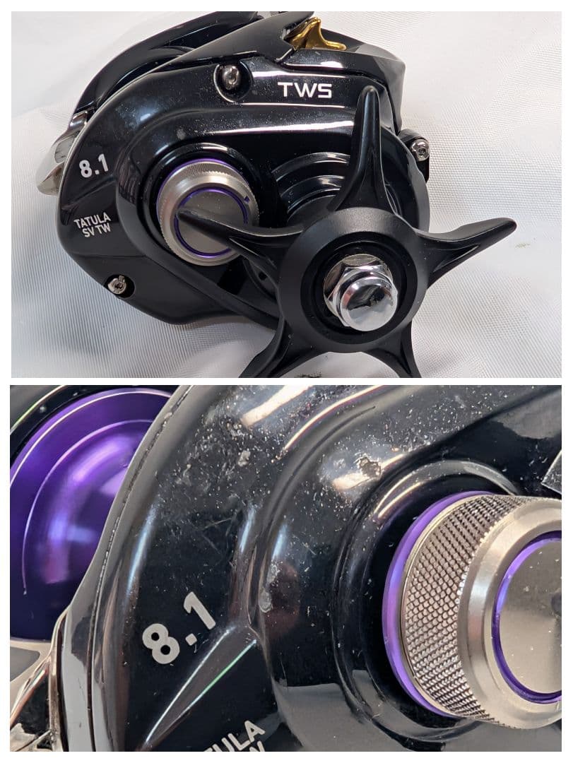 ハンドル無し　ダイワ 管400HF タトゥーラ SV TW8.1 右巻
