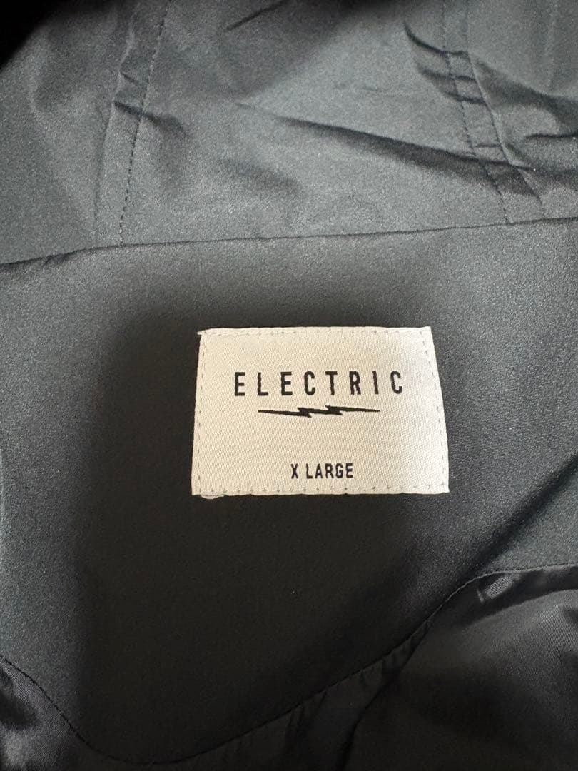 ELECTRIC 撥水 マウンテンジャケット ブラック エレクトリック XL