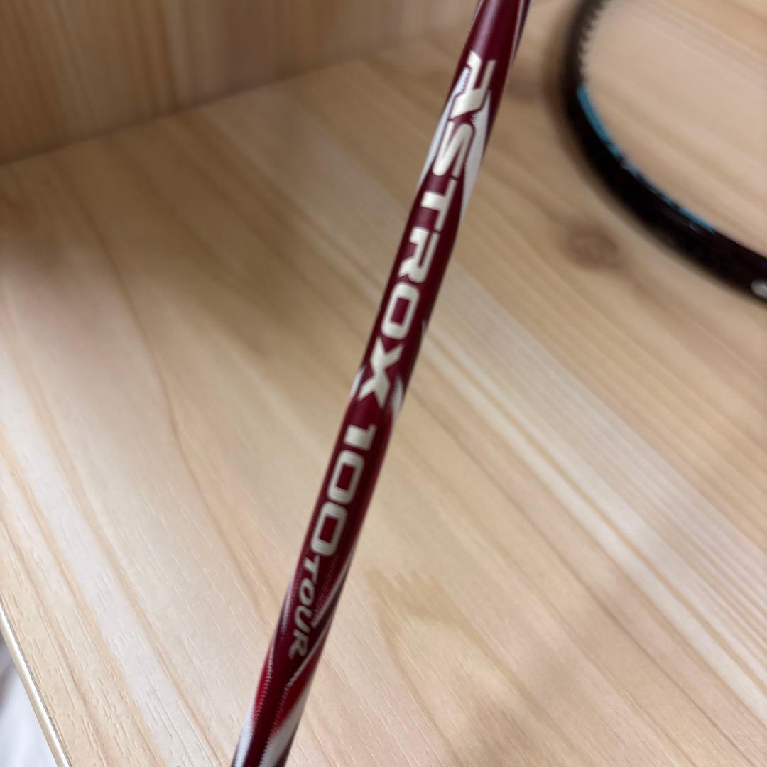 バドミントンラケット アストロックス100TOUR ジャンク品　　×2