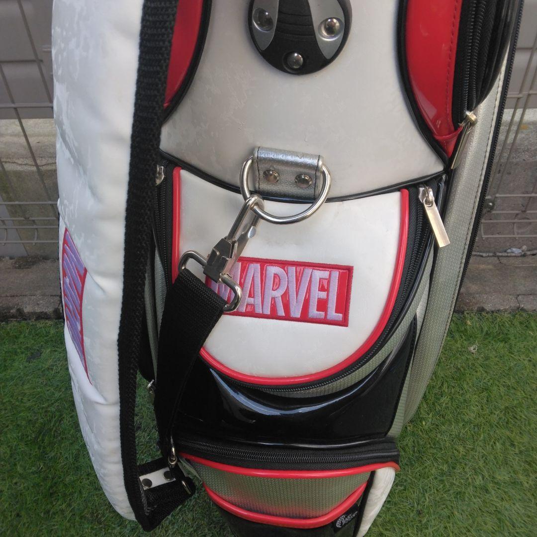 美品 MARVEL マーベル SPIDERMAN スパイダーマン キャディバッグ