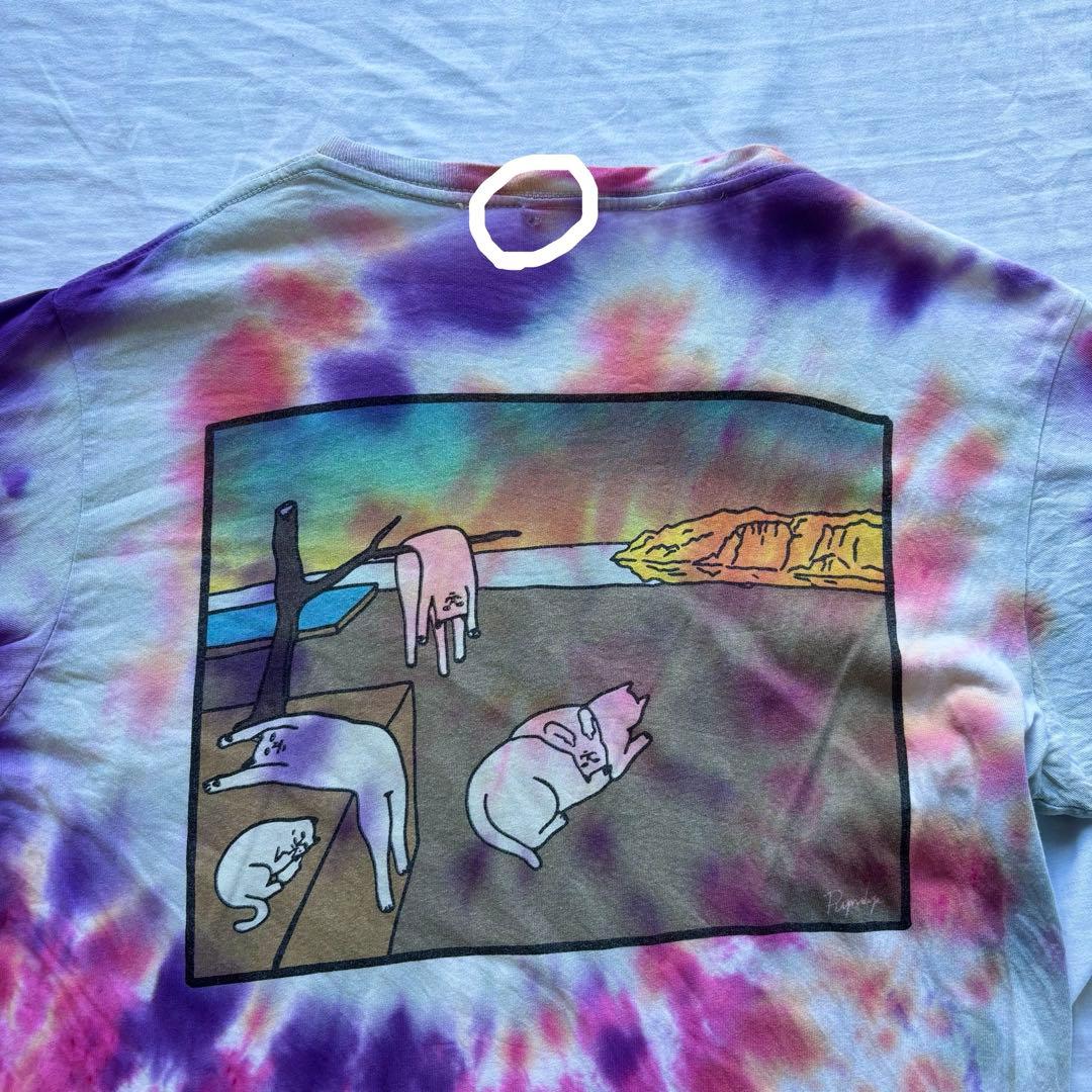 【レア】RIPNDIP タイダイ柄 Tシャツ S ストリート