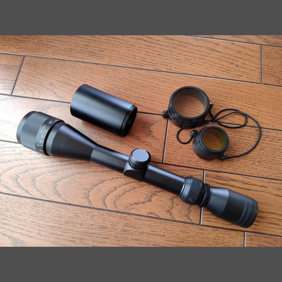 マルイ プロスコープズーム 3-9×40 希少フード付き（美品 VSR‐10 ）