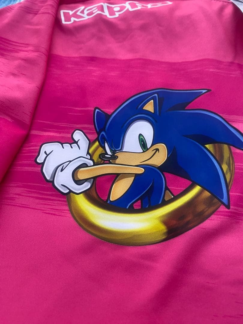 ジェフユナイテッド千葉サッカーシャツ O ソニック SEGA 新品 ¥16500