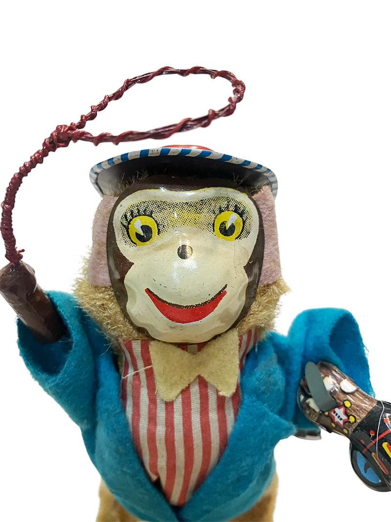60~70s COWBOY MONKEY カウボーイモンキー ブリキ おもちゃ
