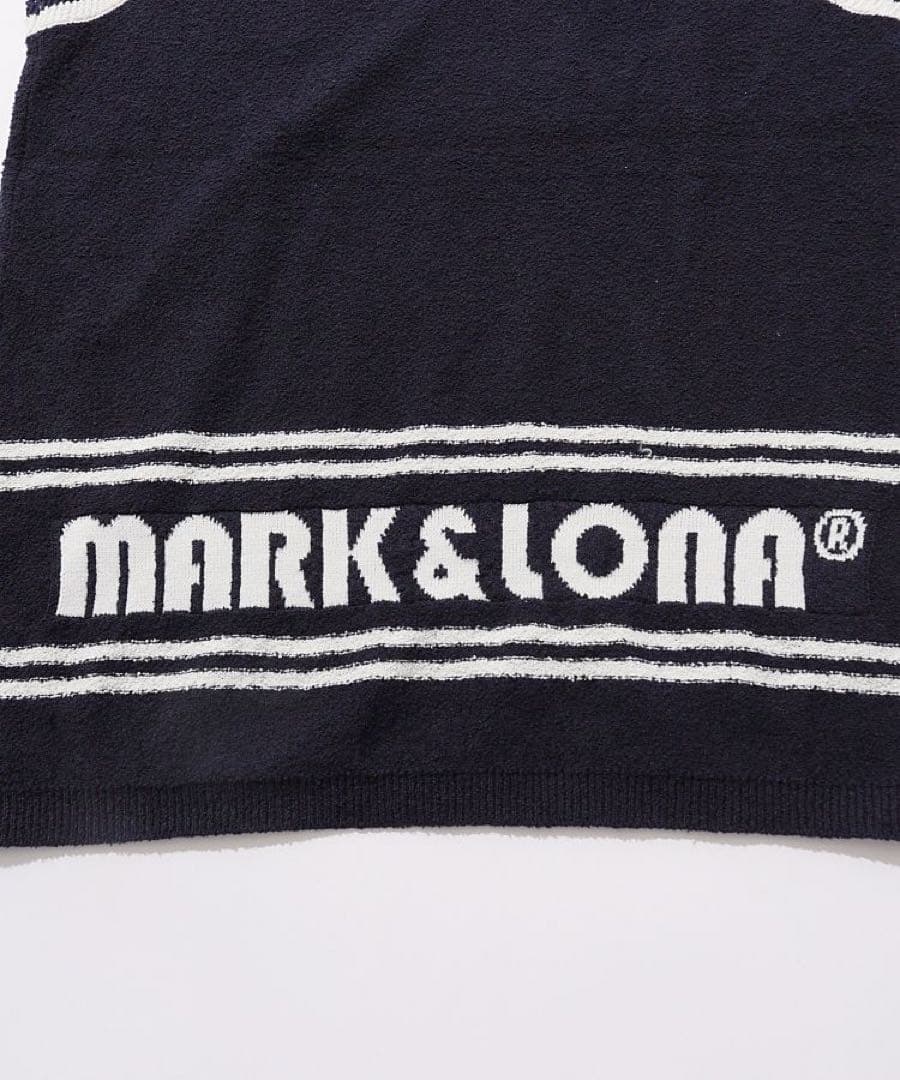 SALE！MARK & LONA ネイビー Vネックベスト 36