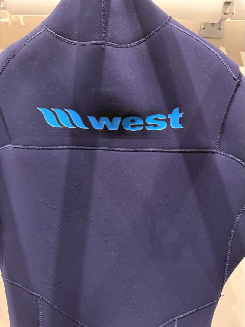 west ネイビー ショートスリーブウェットスーツ