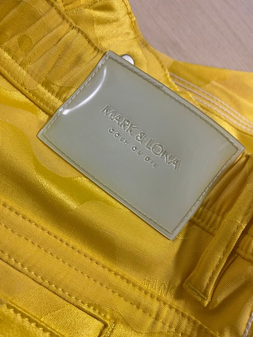 MARK＆LONAイエローショートパンツ 未使用タグ付き