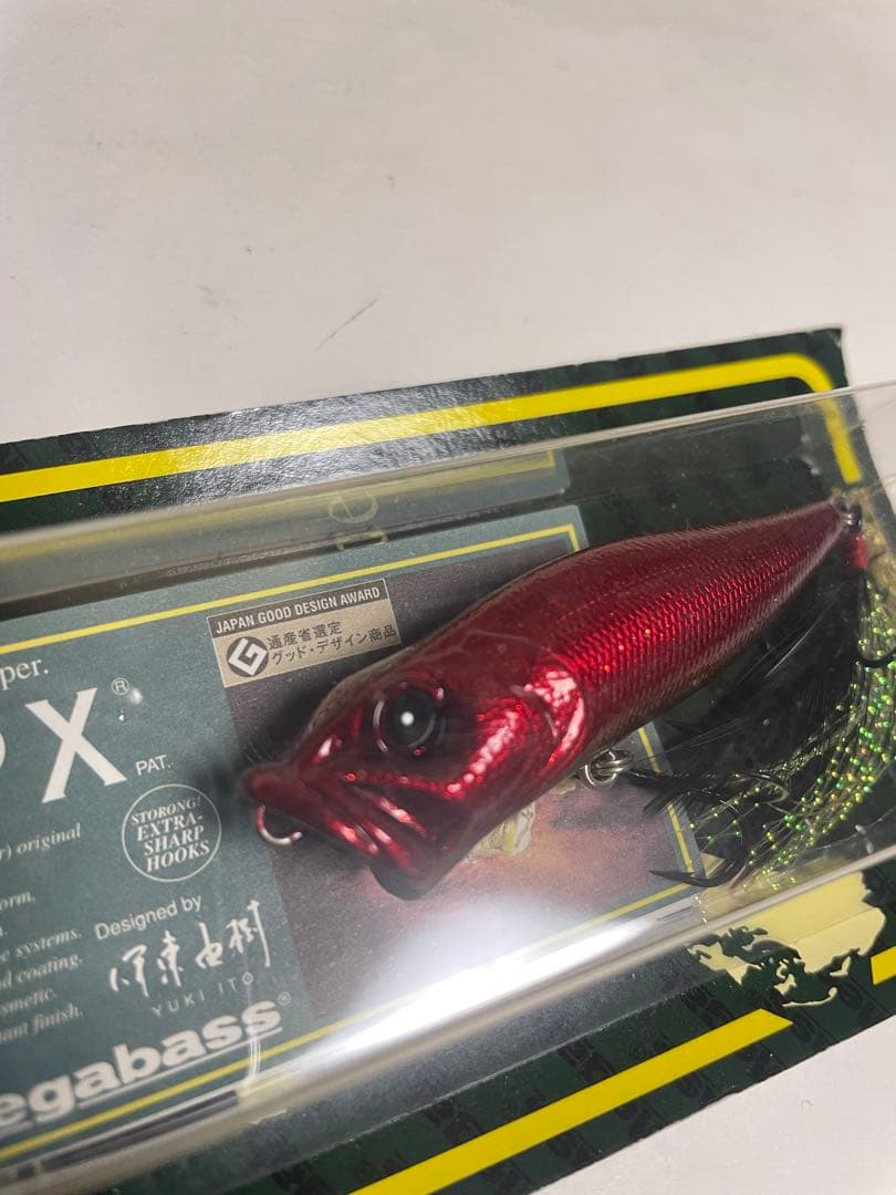 フ*ス様 メガバスMegabass POP X 非売品「GALAXY RED」限
