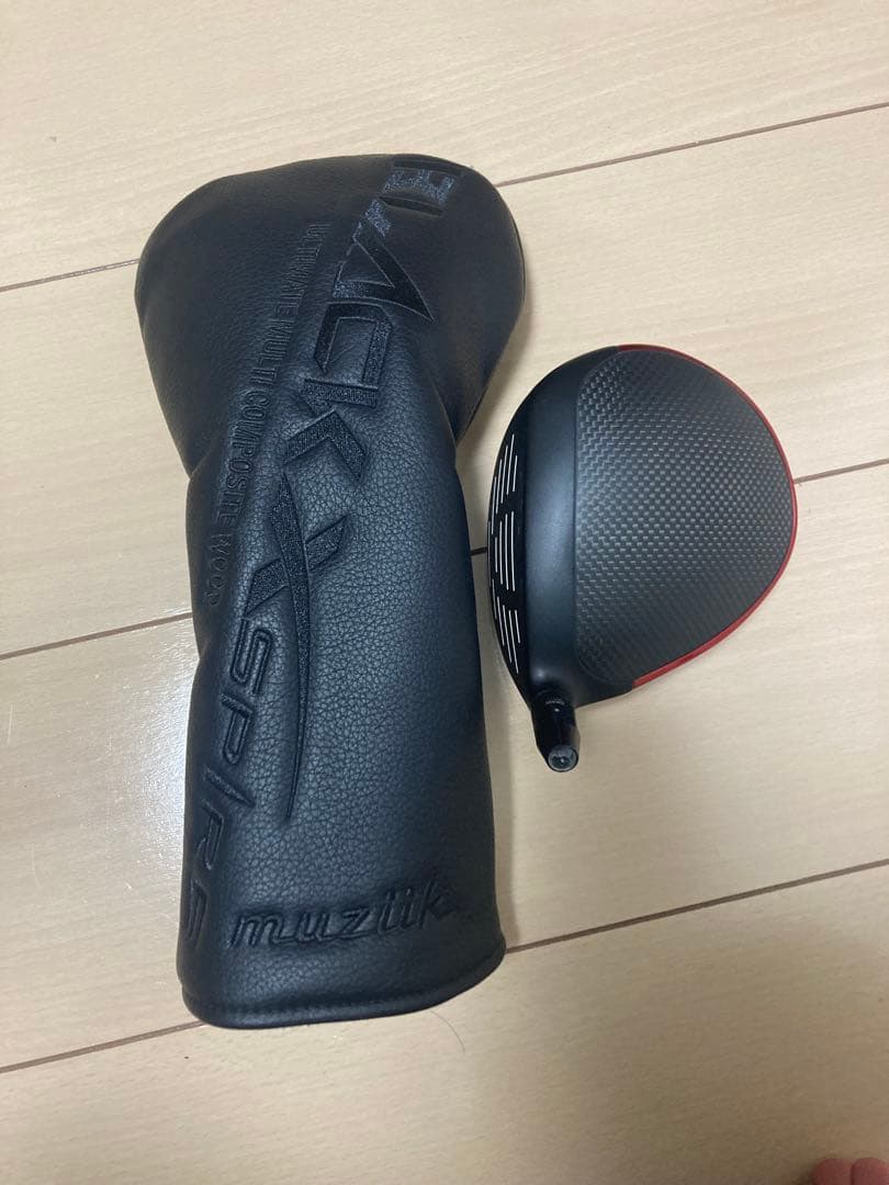 MUZIIK BLACK X Spire ドライバー ヘッドカバー付き