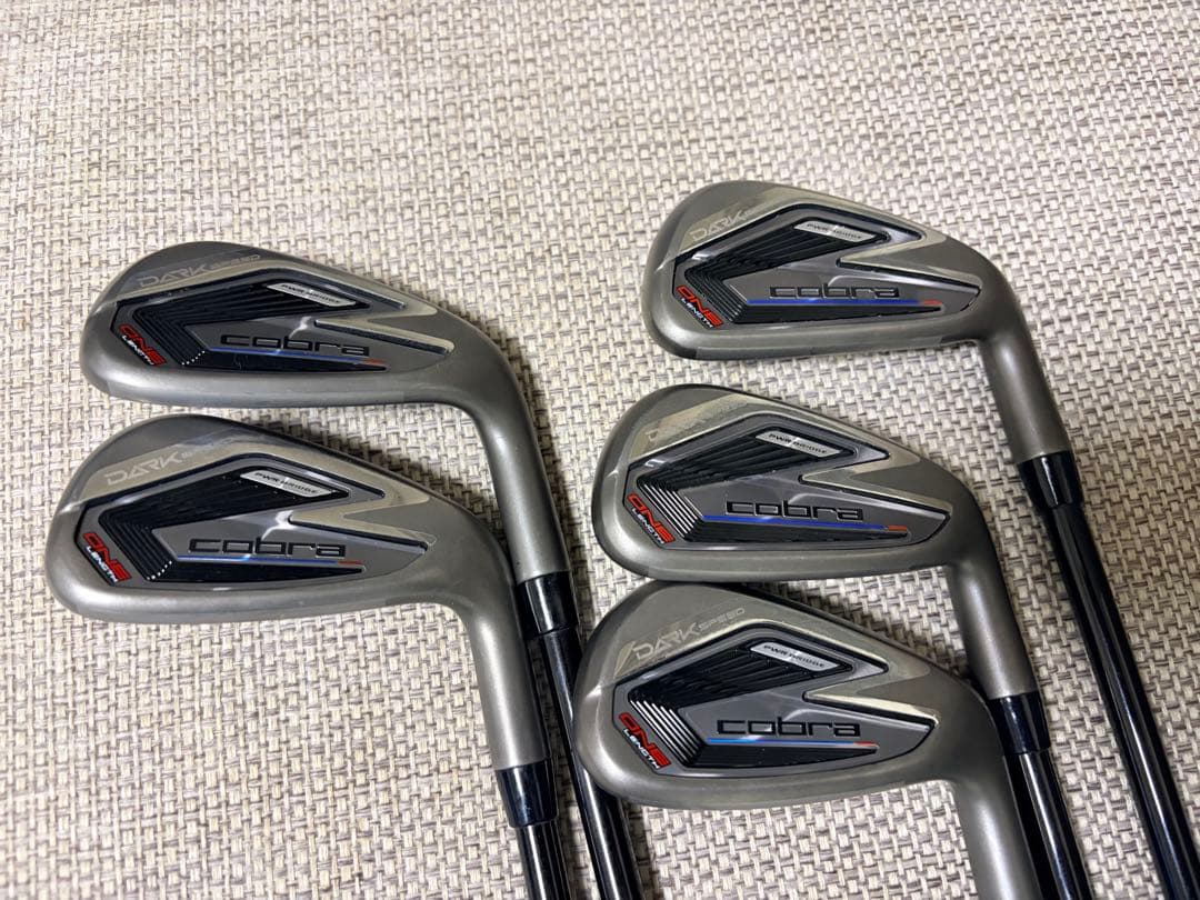 【美品】COBRA DARKSPEED ONE LENGTH アイアンセット5本