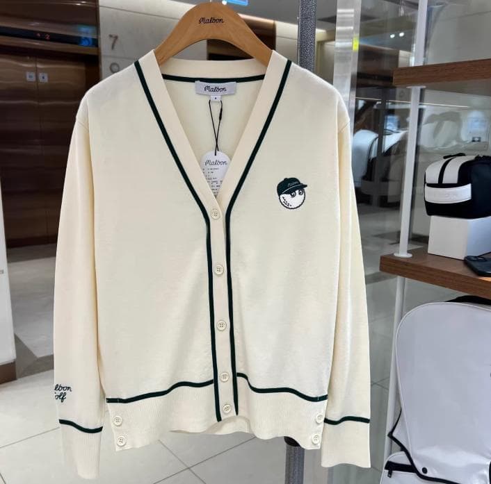 Malbon Golf レディース ニットップス長袖春秋新作 シンプル万能美品✨