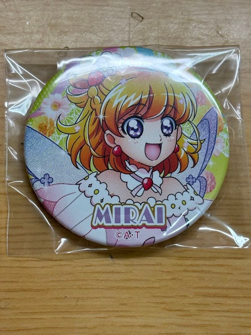 プリキュア プリティストア限定 アイドルプリキュア 缶バッジ のぞみ みらい