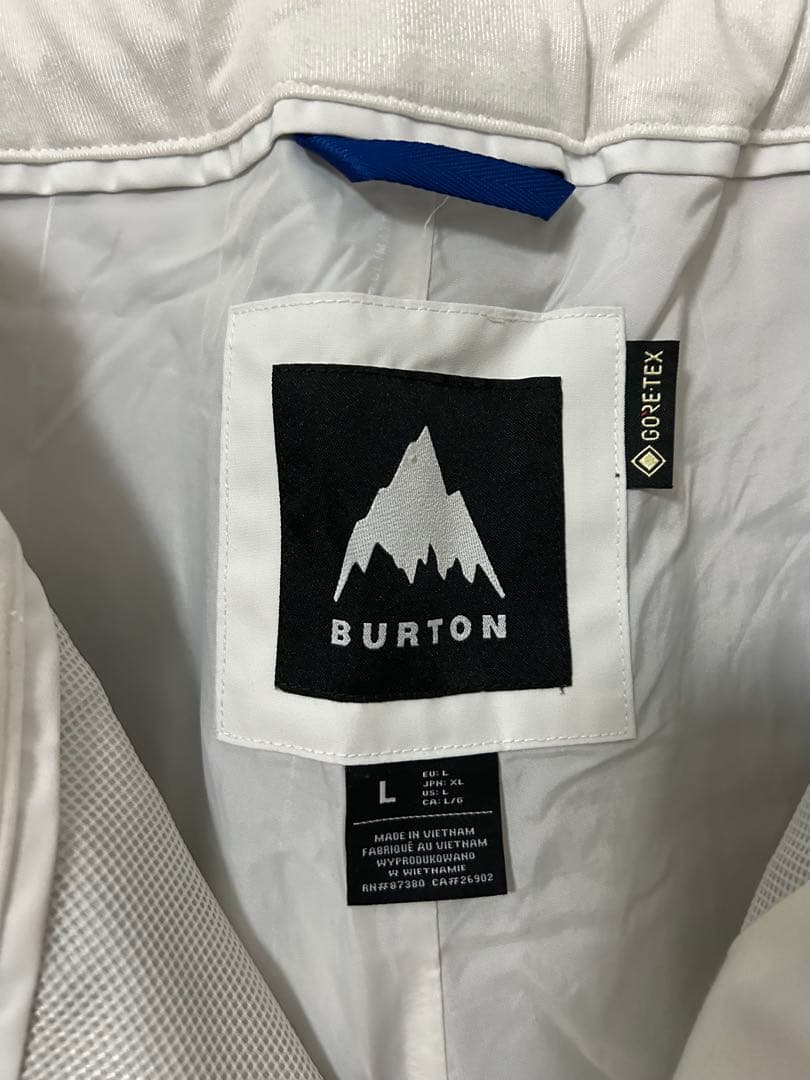 バートン　スノーボードウェア　パンツBURTON GORE-TEX White