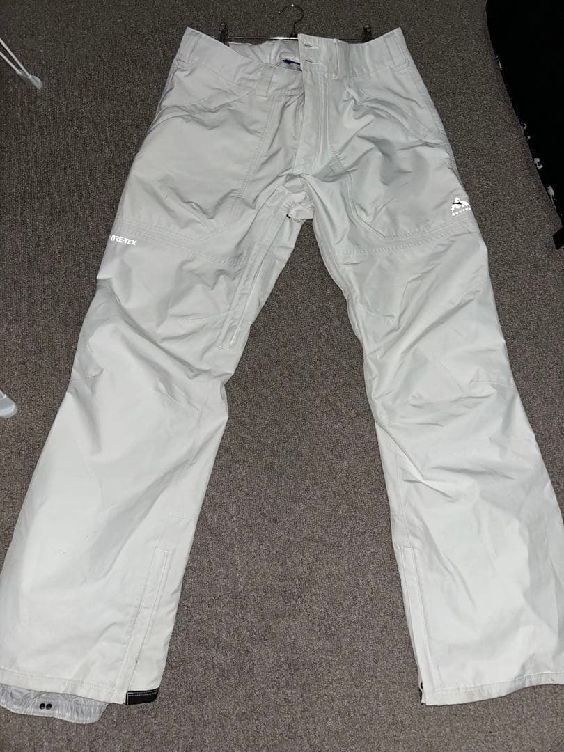 バートン　スノーボードウェア　パンツBURTON GORE-TEX White
