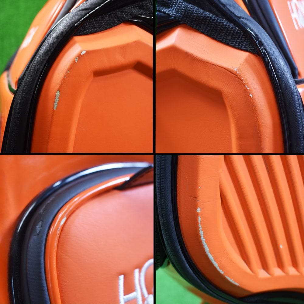 t*6様 HONMA GOLF 3点式ショルダーキャディバッグ9型【オレンジ】中