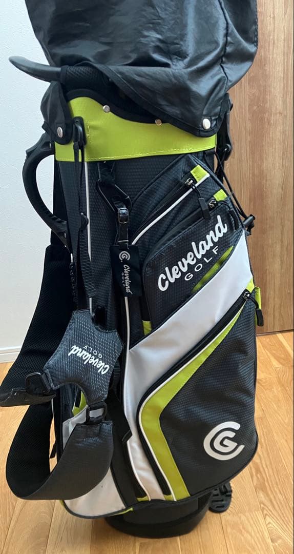 Cleveland Golf キャディバッグ 黒/緑