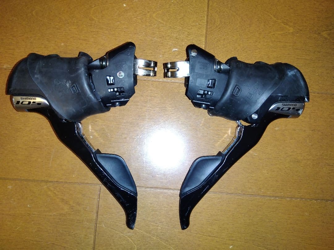 Shimano 105 r5800 シフター・stiレバー ブラック