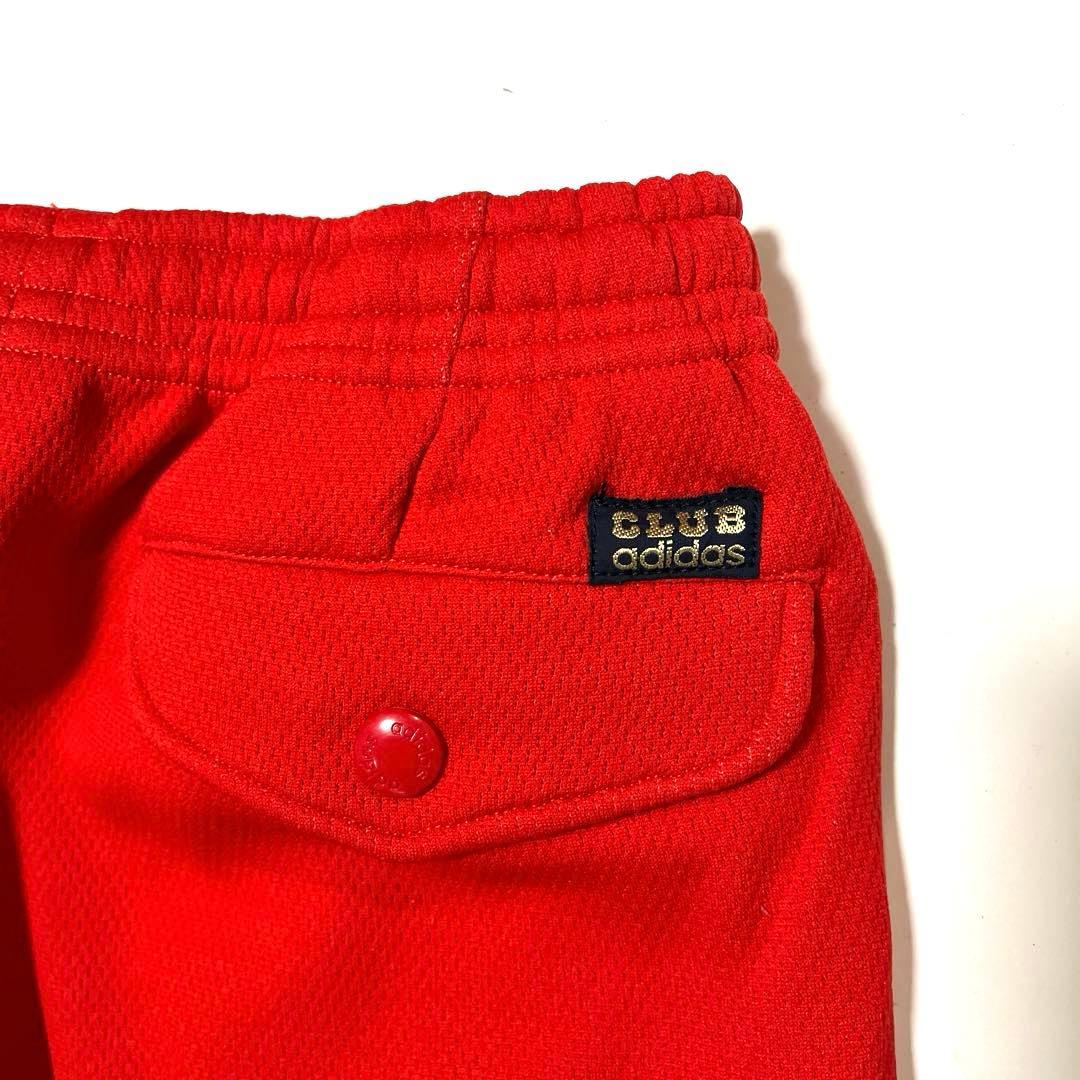 CLUB　adidas　デッドストック　トラックパンツ　ジャージ RED 箱付