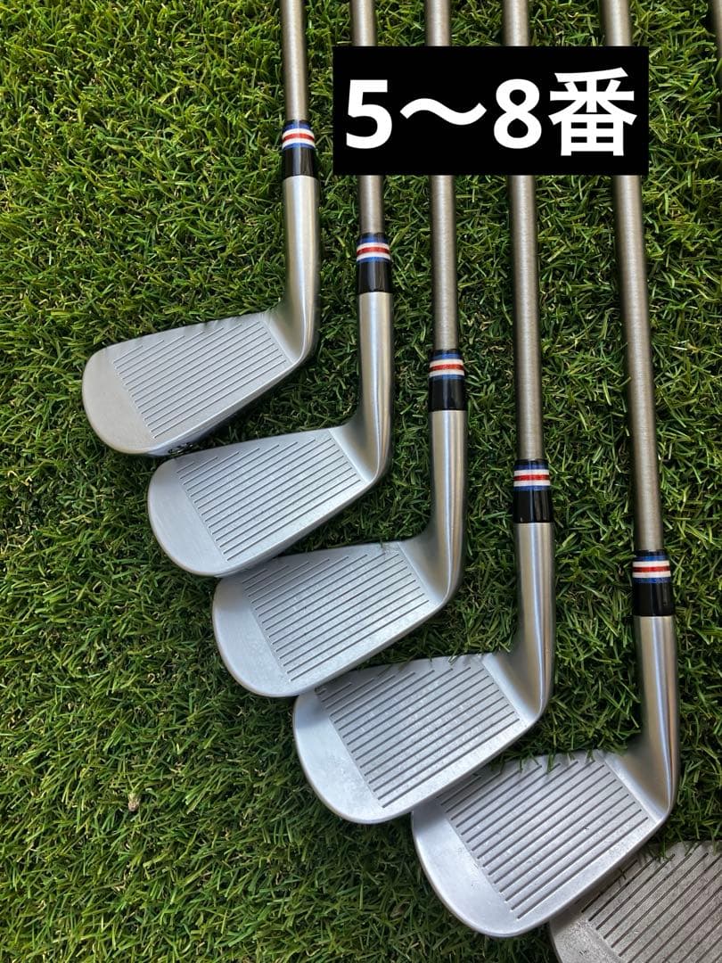 【レア】アーティザン CB 限定 スチールファイバー 5-PW 50,54,58