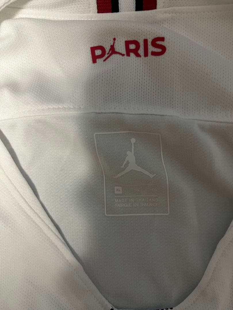 Jordan Paris Saint-Germain ホワイトシャツ