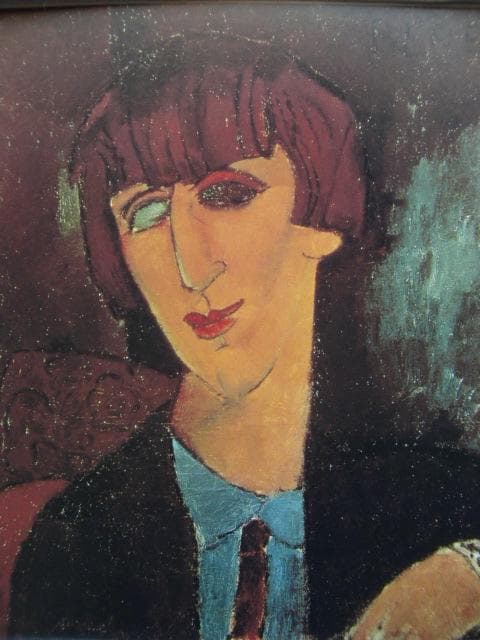 アメデオ モディリアーニ、【ルネ】、希少画集画より、状態良好