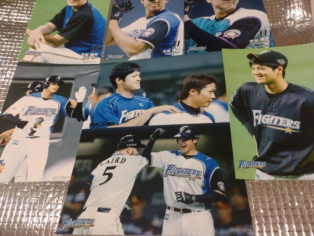 大谷翔平 ハイライトフォト 球団公式写真 ③ 10枚セット 日本ハム