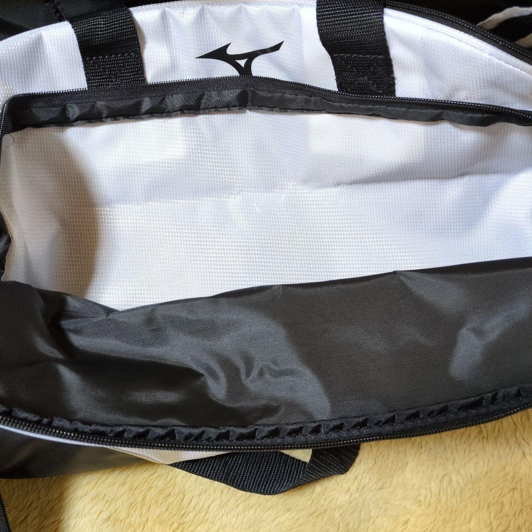 新品 Mizuno ゴルフバッグ ホワイト/ブラック