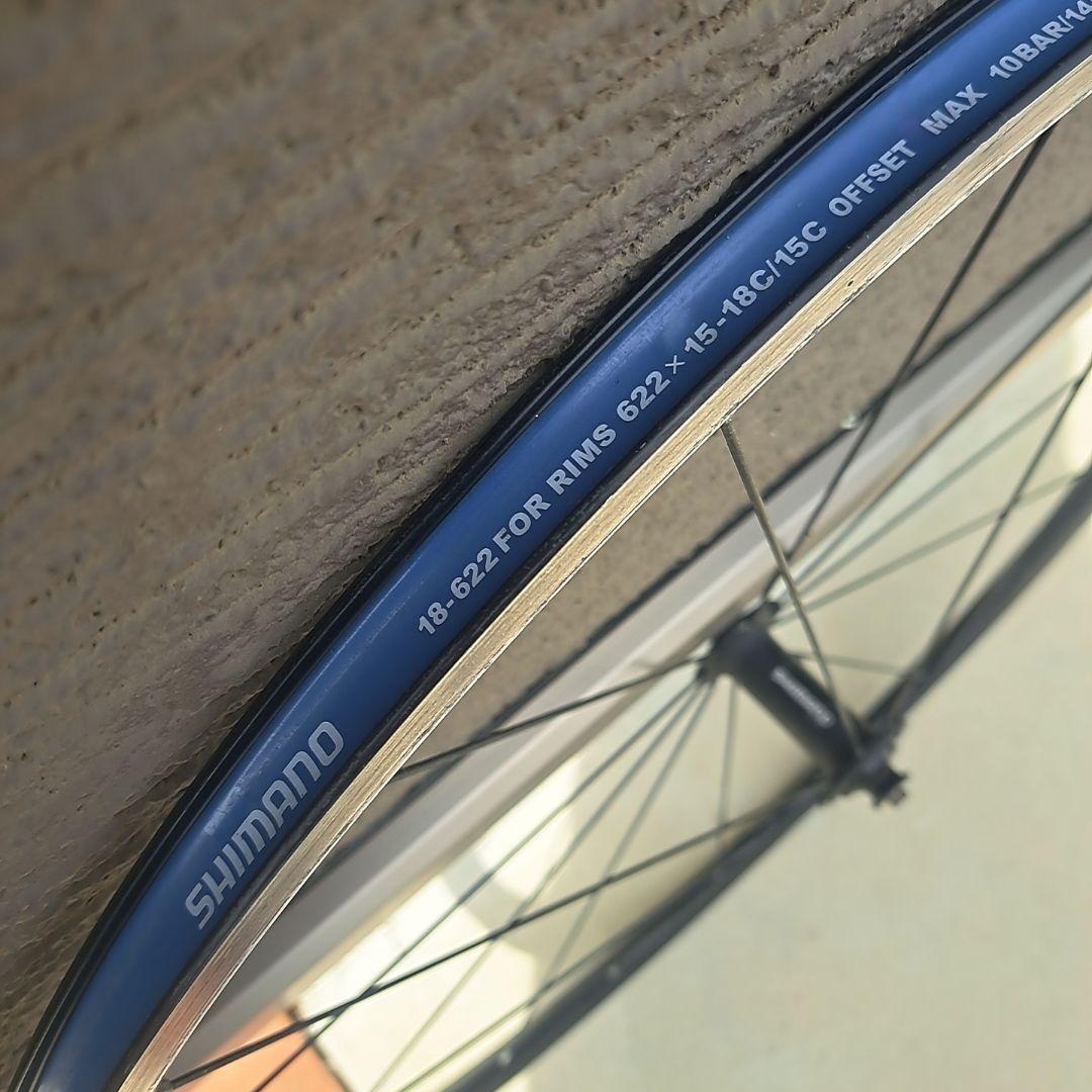 シマノ　完組ホイール　R500 622×15-18c リムブレーキ　前後