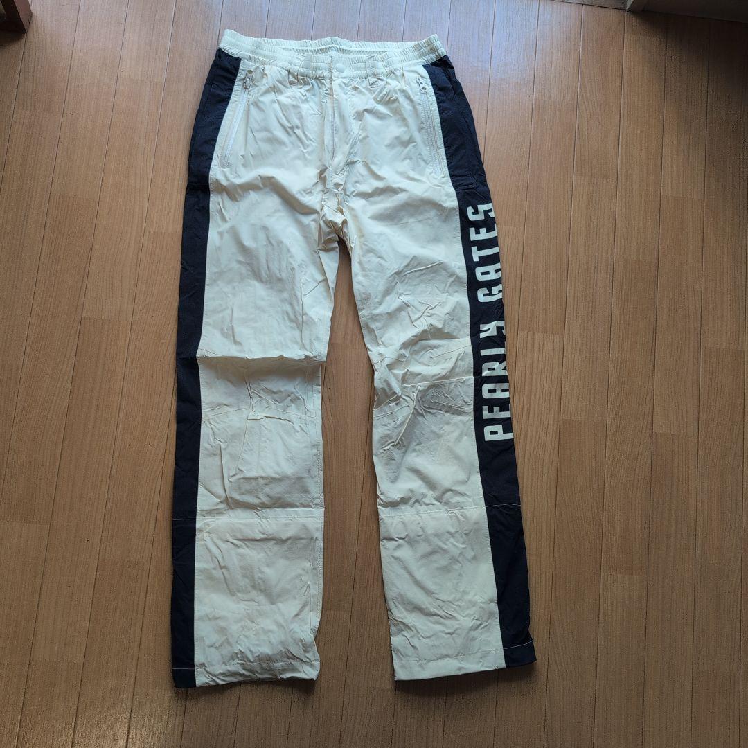 PEARLY GATES メンズレインウェア上下 4　キャップ付き