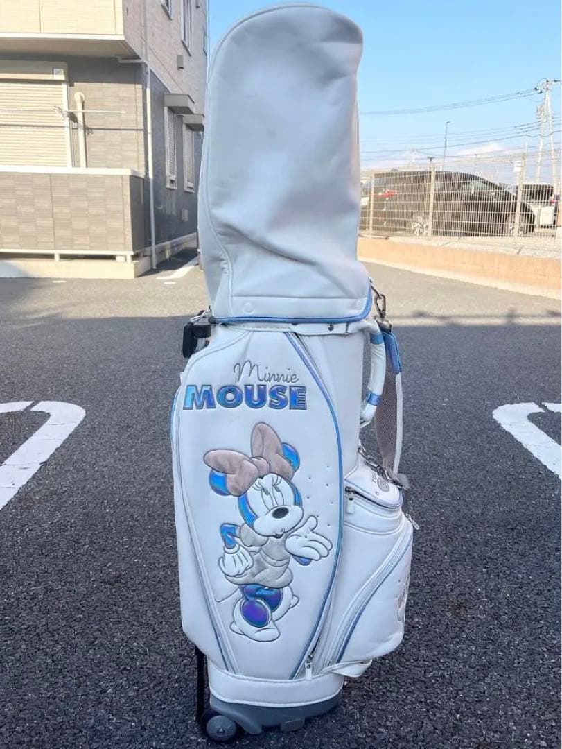 ゴルフバッグ　キャディバッグ　ミニー　ディズニー
