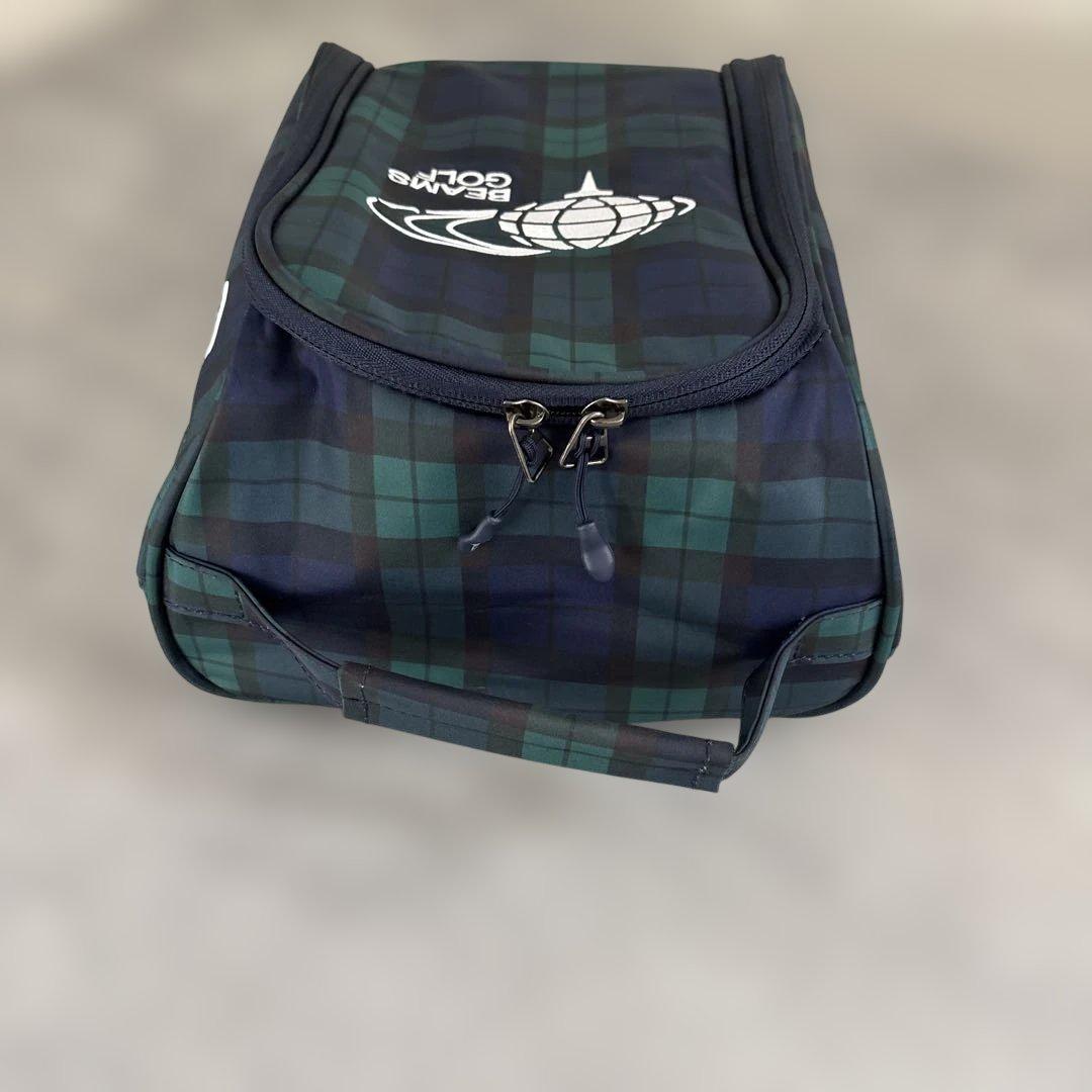 【美品】ビームスゴルフ　シューズケース　BEAMS GOLF