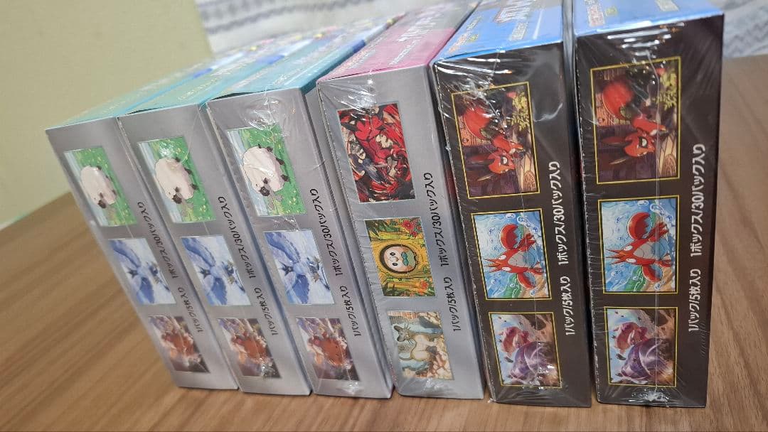 ポケモンカード 未開封 BOX シュリンク付き まとめ売り
