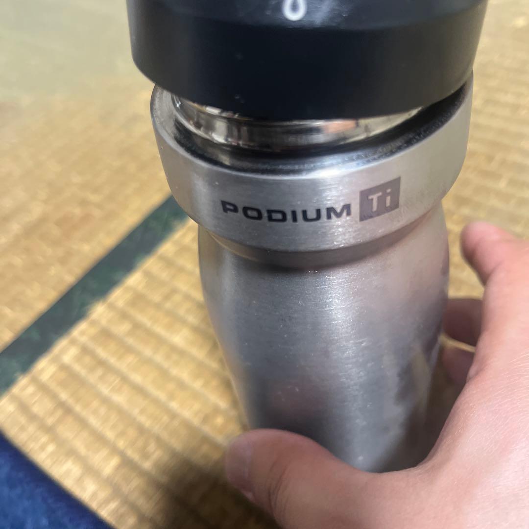 CamelBak Podium ボトル シルバー　チタン